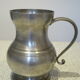 Set of 2 20th century water pitchers