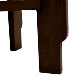 Art Deco plant table side table Oak 1950s