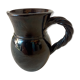black ceramic pitcher VALLAURIS (France)