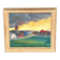 Original Swedish Oil On Panel – “Village” By A.G. – Dated 1948 – Vintage & Framed