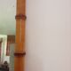 Vintage bamboo mirror of the 50s 50x43cm