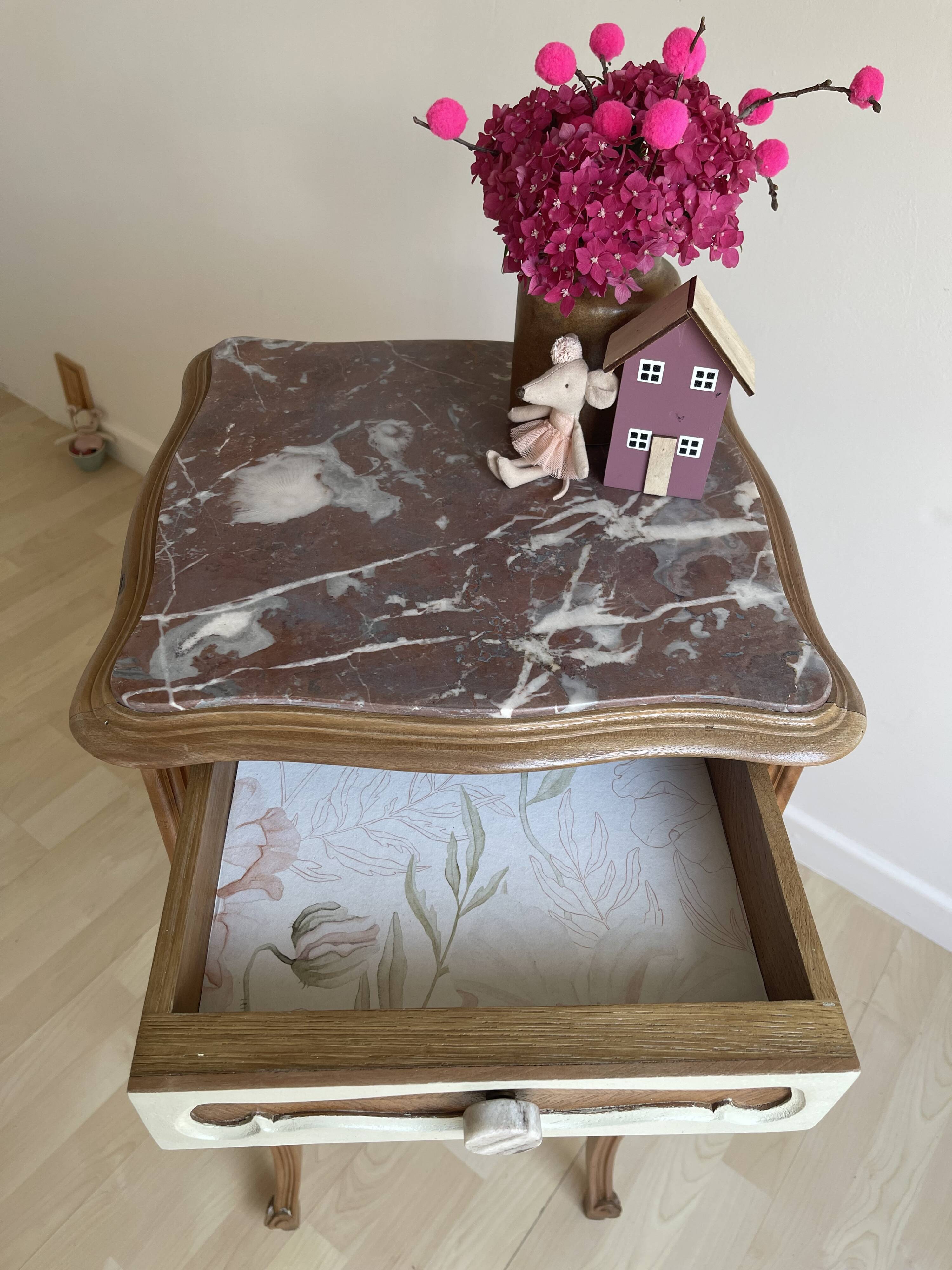 Louis XV bedside table
