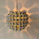 Vintage suspension, chrome half sphere, France 1970