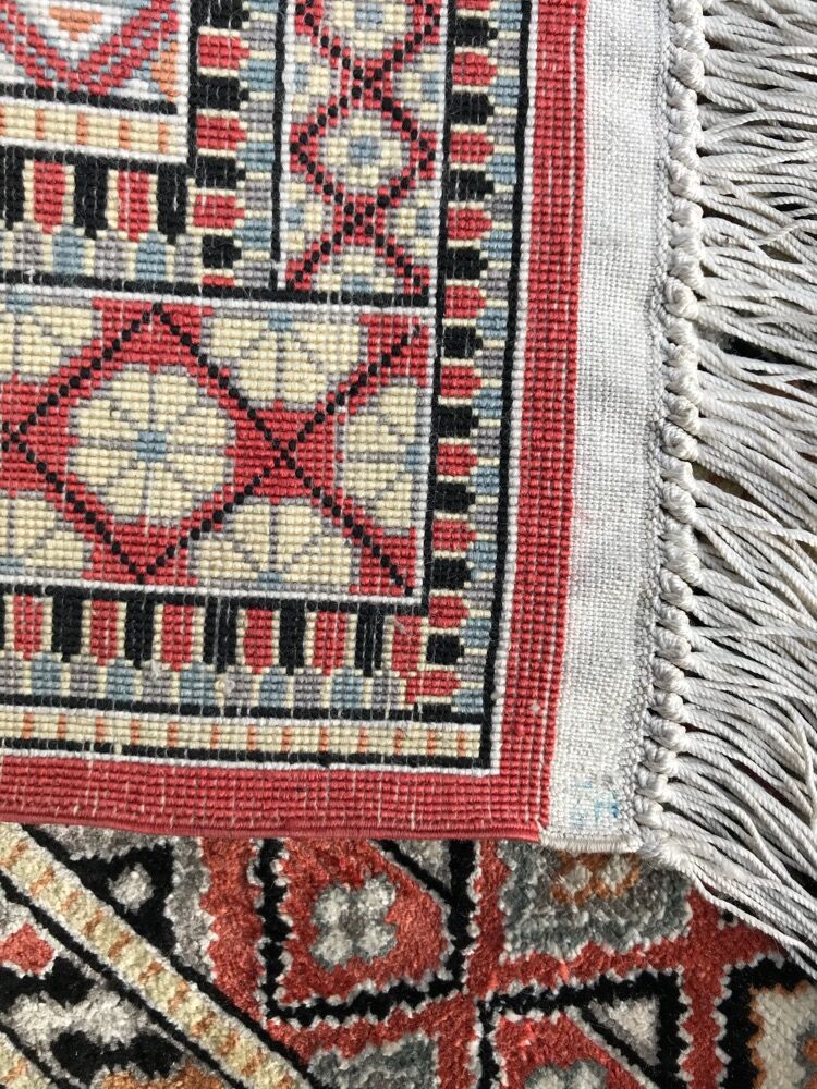 Turkish fine hereke silk handmade 61 x 90 cm