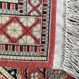 Tapis turc très fin en soie hereke fait main 61x90 cm
