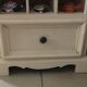 White cabinet
