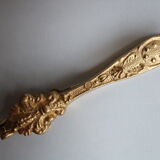 Vintage brass ornate nutcracker