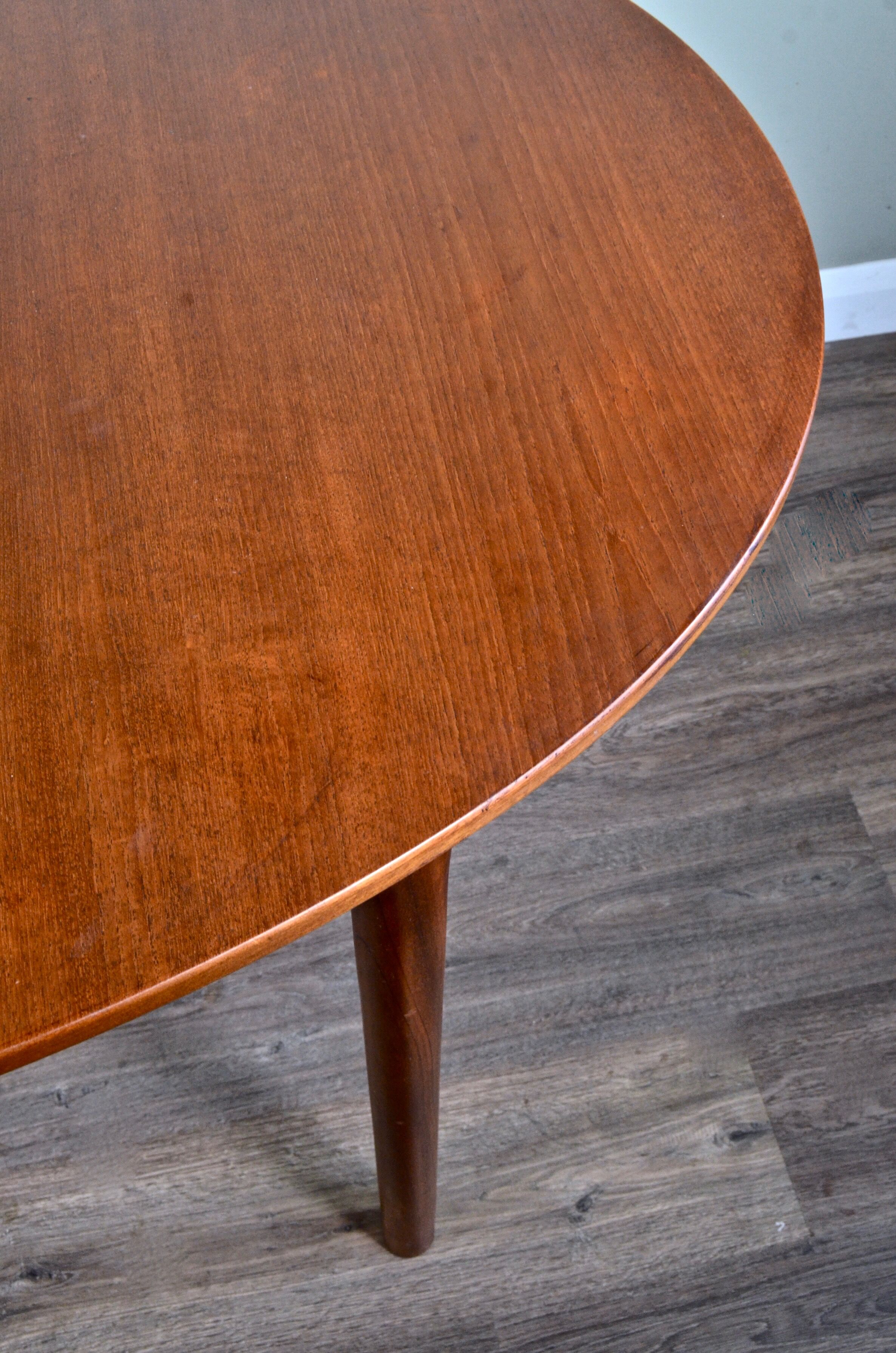 Mcintosh oblong teak extending table