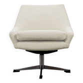 Fauteuil pivotant vintage, allemand, années 1970