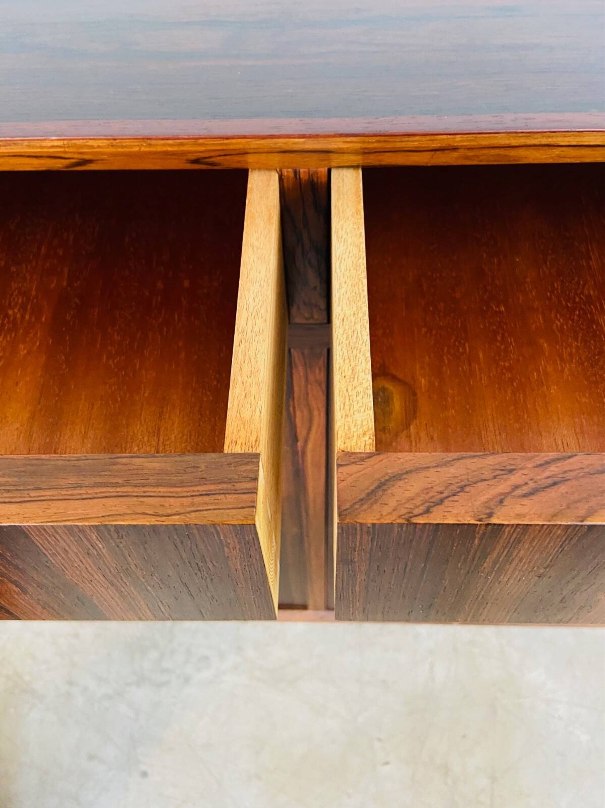 Buffet danois rétro vintage en palissandre du milieu du siècle par Poul Cadovius, années 1960