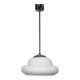 Mid-Century Chrome Pendant, 1960s, Czechoslovakia