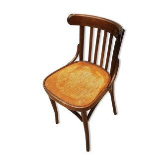 Chaise de bistrot baumann en bois courbé