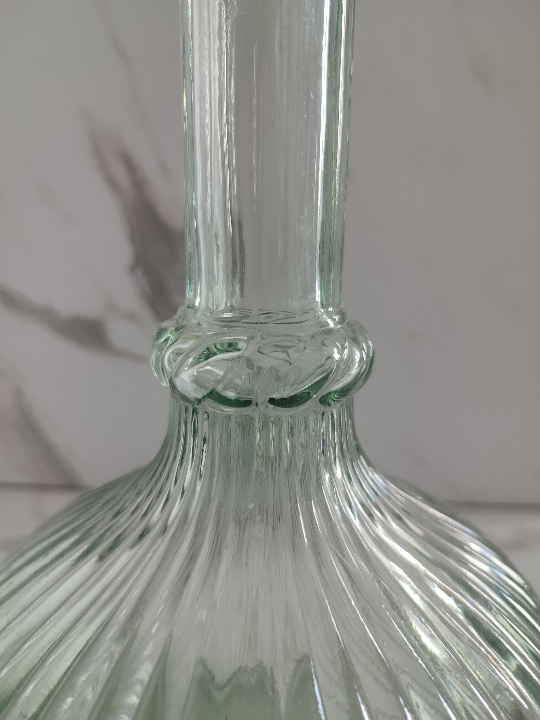 Blown glass decanter