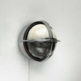 Mid-century Danish metal outdoor wall light model Pirate by Eva Koppel, Nils Koppel, Gert Edstrand for Nordisk Solar, 1960s.