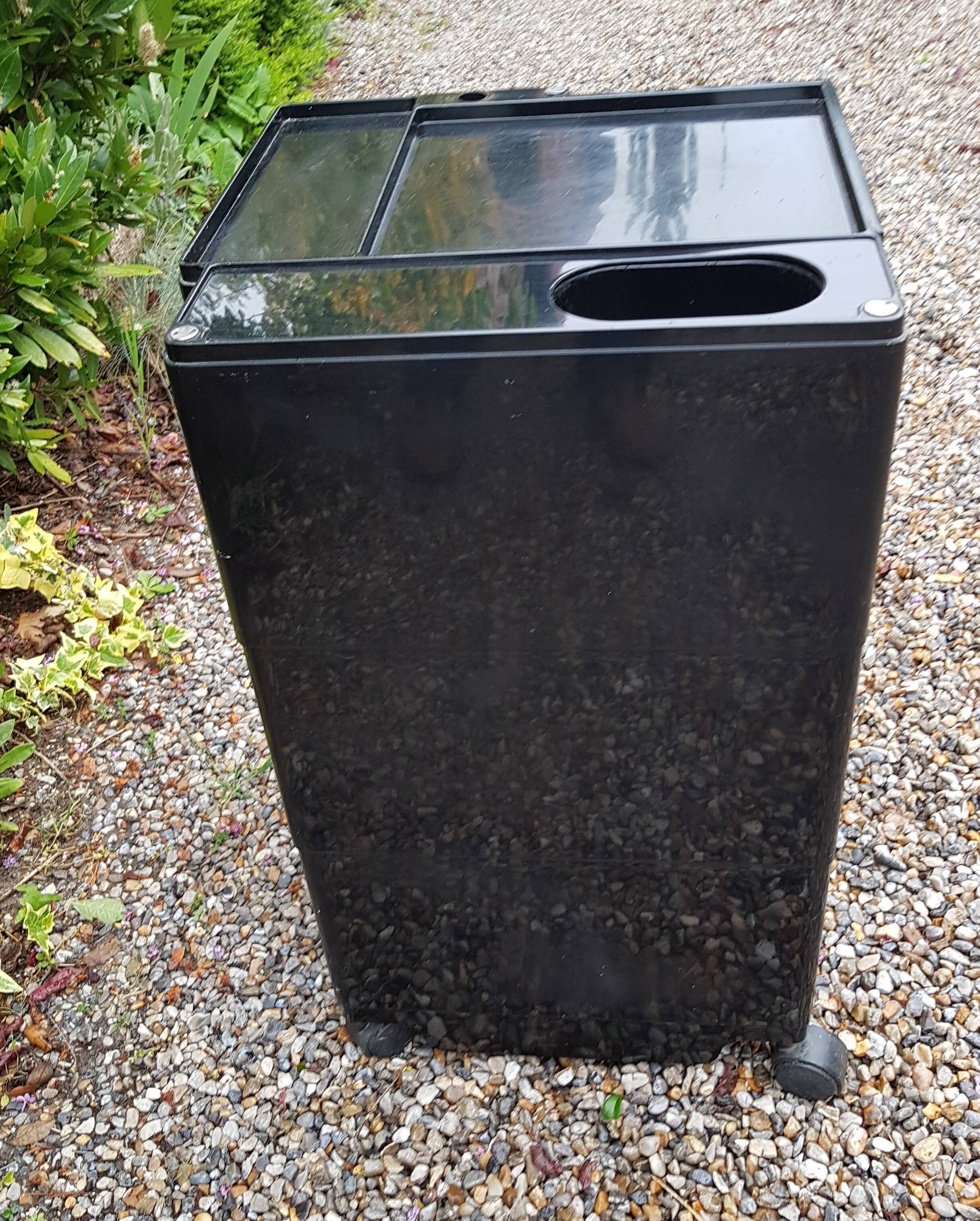 Joe Colombo black serving table