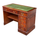 Rosjohn 1950s English Solid Mahogany Desk