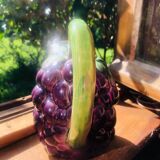 Vintage grape slush pitcher made in Italy