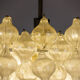 XL Tulipan Waterfall Glass Chandelier by Kalmar - Austria 1960s