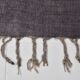 Tapis kilim turc gris 2x8 pour couloir, 56x244 cm