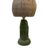 Stone lamp base