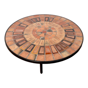 Table basse ronde roger