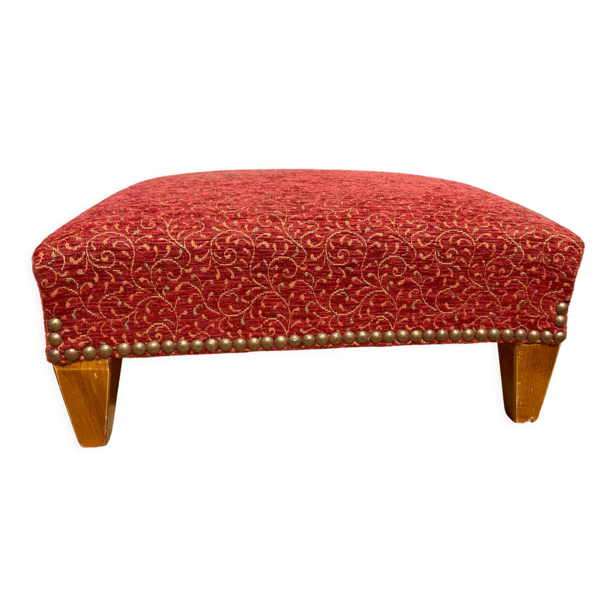 Footrest ottoman old Louis XVI 1950
