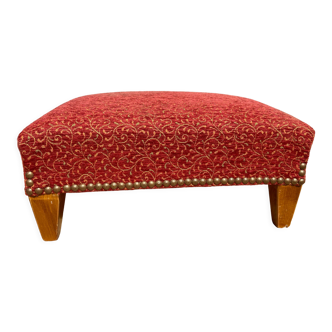 Footrest ottoman old Louis XVI 1950