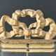 Brass frame, bevelled glass