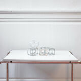 Set of 6 vintage aluminium napkin rings / egg cups by Pier