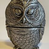 Pewter Owl Box by Etienne Sergent FRANCE