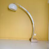 Floor lamp 70s marble foot Guzzini