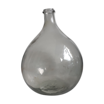 Authentic demijohn10 L transparent convex