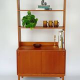 Scandinavian teak bookcase
