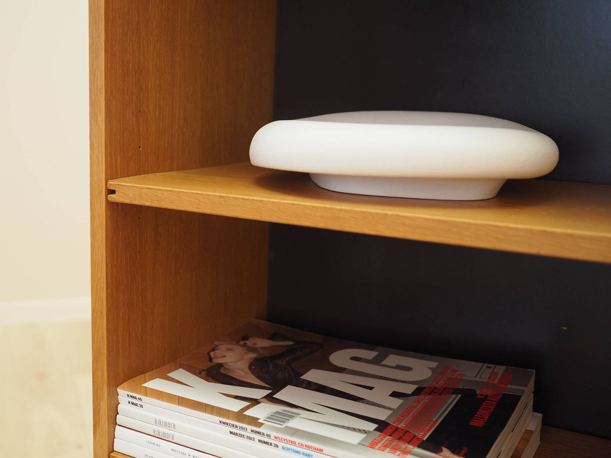 Ash Shelving Unit Domino Møbler, Denmark, 1970s