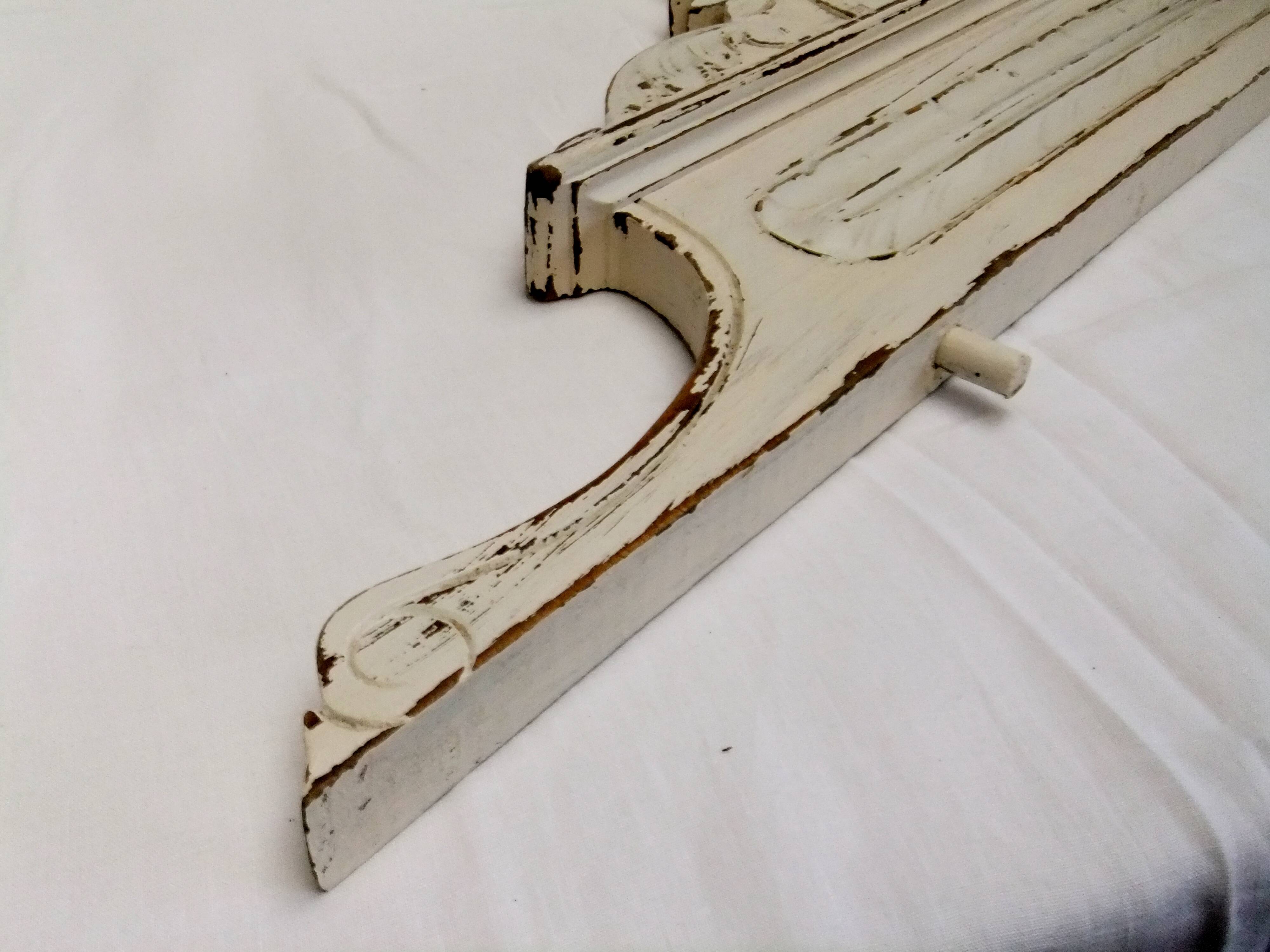 Art Nouveau pediment wood furniture patina furniture ornament