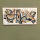 Wall panel, modernist ceramic signed Sinclair (from Hendrickx), 1950/60