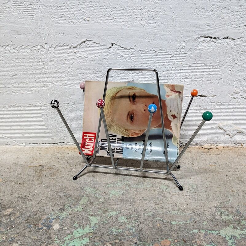 Porte-revues Spoutnik années 60