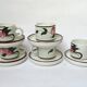 6 Art Deco coffee cups Salins