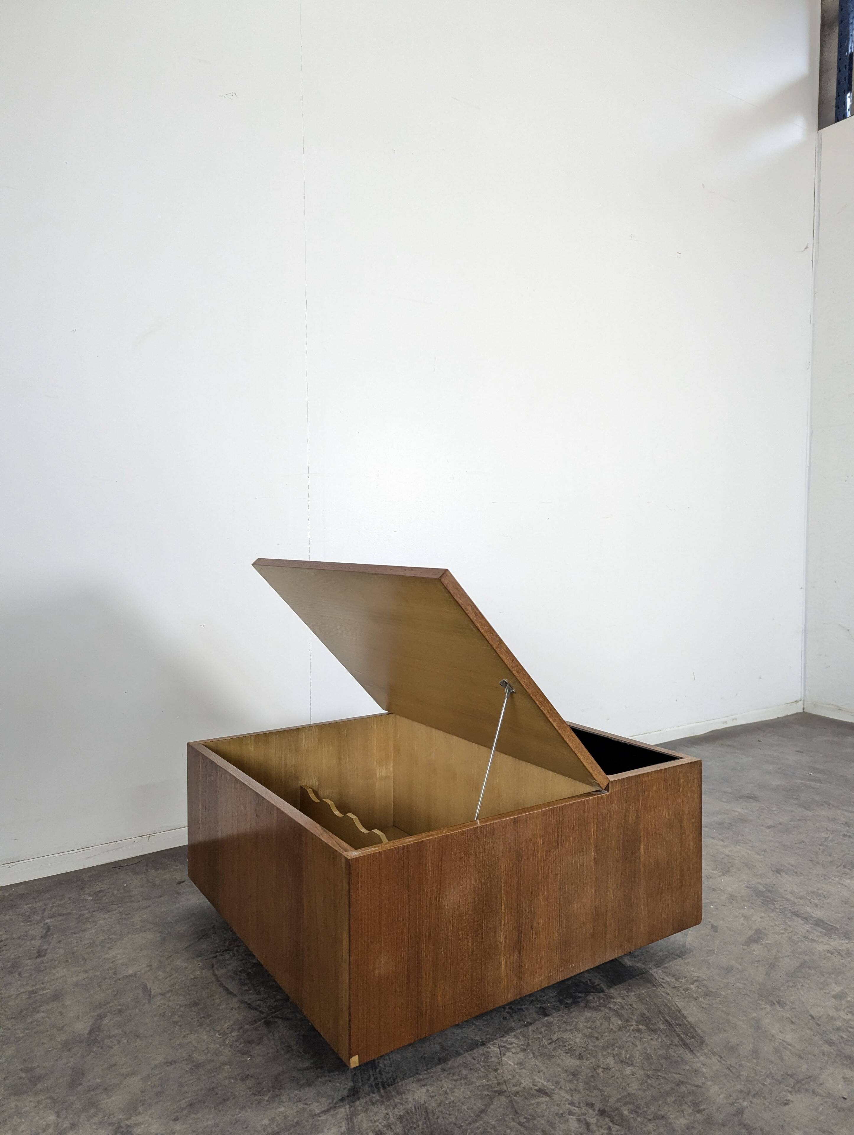 Bout de canapé Bar scandinave en teck