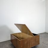 Bout de canapé Bar scandinave en teck