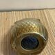 Owl brass piggy bank