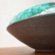 Large studio pottery bowl from mid-century BKW Böttger Keramik Wandsbek, Hamburg, 1960s.