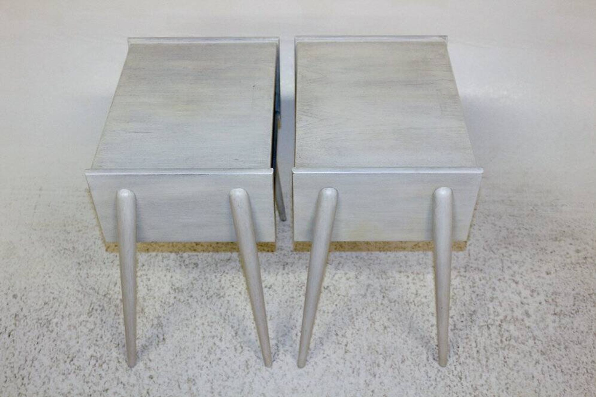 Set de 2 tables de chevet en chêne, Suède, 1960