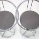 Pair of midcentury bar stools, italy 1970s