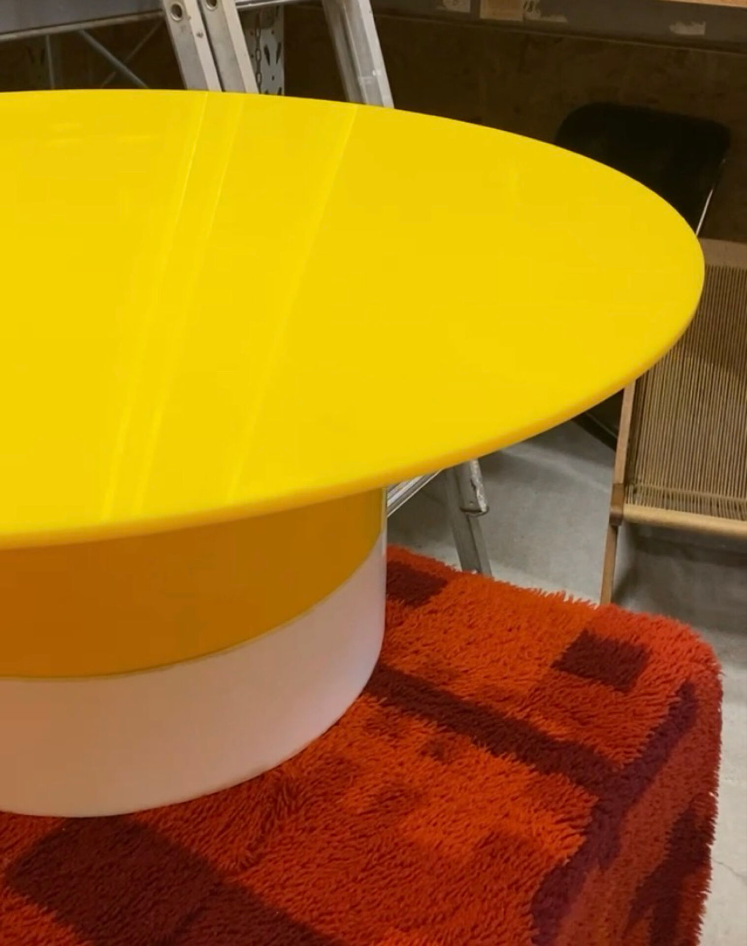 Bjarke “Gubi” Olsen Acrylic Coffee Table – 1970s