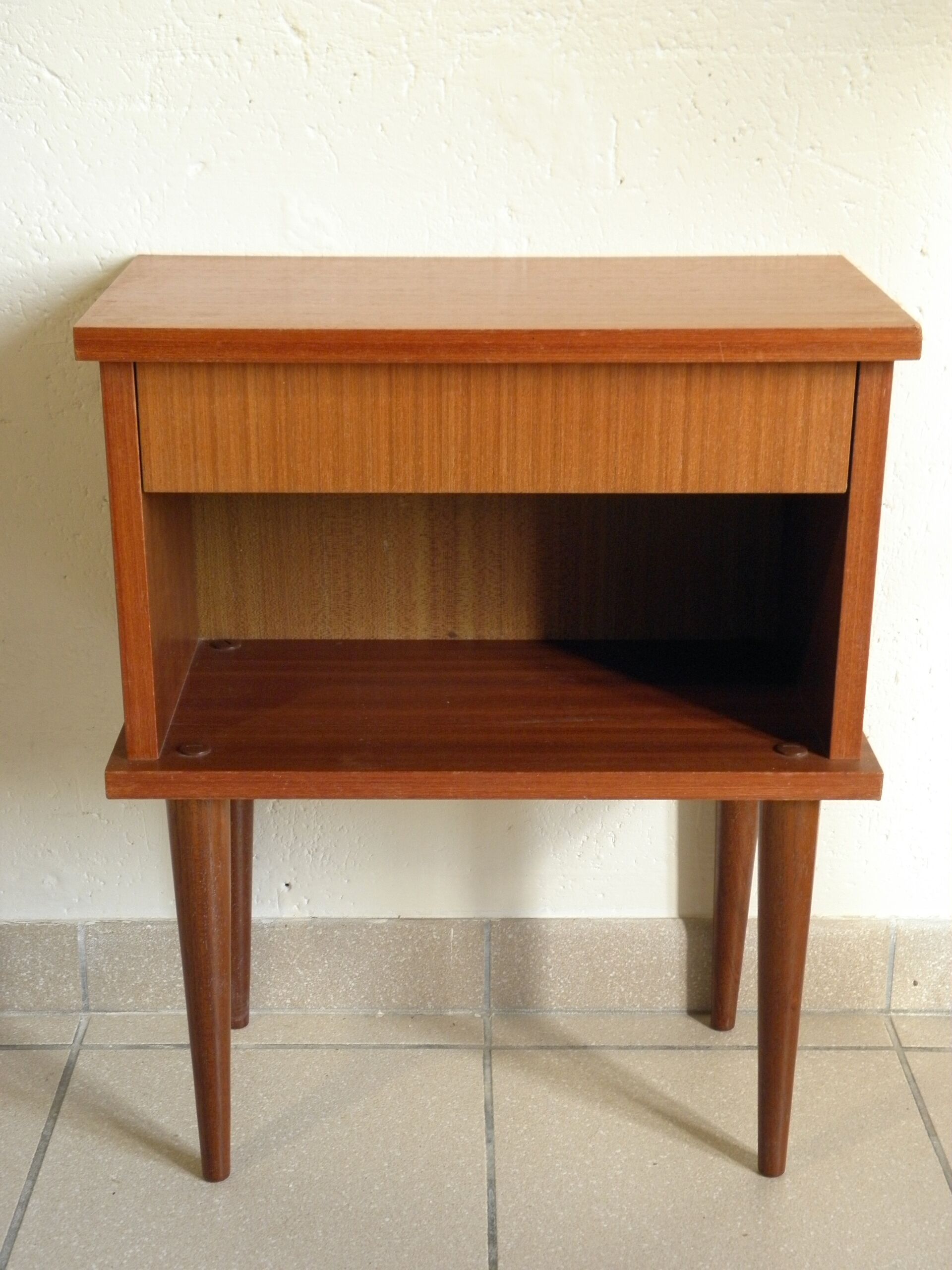 Bedside spindle feet 1970