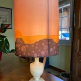 Alabaster foot lamp