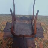 Louis XV clover table in walnut