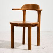 MK10590 Alder wood dining set by Erwin Berghammer for Team 7, Set of 7