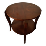 1950s Art Deco pedestal table in oak
